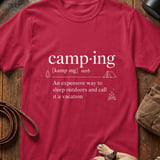 The Camping Definition T-Shirt thumbnail 4