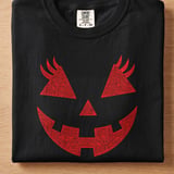 Eyelash Pumpkin Face Tee thumbnail 5