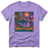 Island Fireworks ~ Comfort Colors Premium Tee thumbnail 6