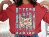 Mahjong With Mahgirls Graphic Print, Cute Coquette Mahjong Game Night Art, Grandmillennial Tiles Design, Best Friend Girls Trip Gift thumbnail 3