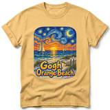 Gogh Orange Beach ~ Comfort Colors Premium Tee thumbnail 7