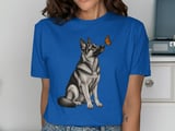 German Shepherd Butterfly Tee thumbnail 3