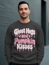 Ghost Hugs and Pumpkin Kisses Tee or Sweatshirt thumbnail 15
