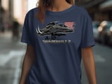 A-10 Thunderbolt II Warthog Shirt, Patriotic American Flag Military Aviation Tee, Air Force Pilot Veteran Gift T-Shirt thumbnail 8