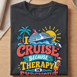Cruise Therapy Graphic T-Shirt thumbnail 5