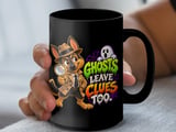 Ghosts Leave Clues German Shepherd Mug thumbnail 11