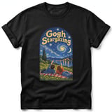Gogh Stargazing ~ Comfort Colors Premium Tee thumbnail 1