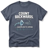 Count Backwards Anesthesia Tee thumbnail 5