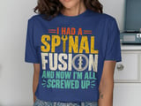 Spinal Fusion All Screwed Up Tee thumbnail 4