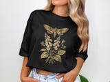 Vintage Moth and Foxglove Tee thumbnail 3