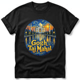 Gogh Taj Mahal ~ Comfort Colors Premium Tee thumbnail 1