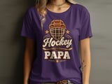 Hockey Papa Tee or Sweatshirt thumbnail 13