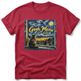 Gogh Meow ~ Comfort Colors Premium Tee thumbnail 2
