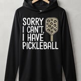 Pickleball Sport-Tek Performance Hood, Sorry I Can't, I Have Pickleball, Lightweight Hoodie thumbnail 1