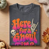 Here for a Ghoul Time Tee thumbnail 2