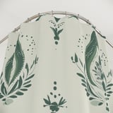 Sage Green Damask Shower Curtain, Bath Mat Set, Boho Floral Bathroom Decor, Vintage Botanical Cottagecore Housewarming Gift for New Home thumbnail 4