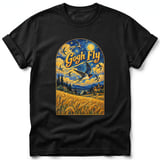 Gogh Fly ~ Comfort Colors Premium Tee thumbnail 1