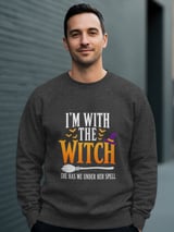 I'm With The Witch Tee or Sweatshirt thumbnail 19