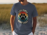 Less People More Dogs Tee thumbnail 1