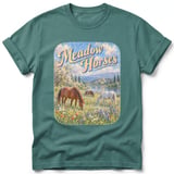 Meadow Horses ~ Comfort Colors Premium Tee thumbnail 8