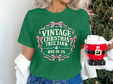 Vintage Christmas Tree Farm Tee thumbnail 2