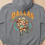 Dallas Rodeo Cow Hoodie thumbnail 6