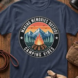 Campfire Memories Camping Vibes Tee thumbnail 6