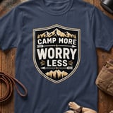 Camp More Worry Less T-Shirt thumbnail 6
