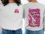 In October We Wear Pink Duck Sweatshirt thumbnail 4