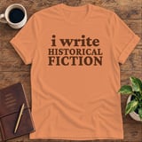 I Write Historical Fiction Softstyle Tee thumbnail 9