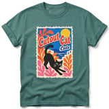 Cutout Cat ~ Comfort Colors Premium Tee thumbnail 8