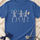 Dancing Skeleton Nurse Tee thumbnail 8