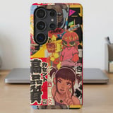 Retro Anime Collage MagSafe® Phone Case thumbnail 1
