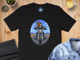 I Love Dogs And Motorcycles T-Shirt, Biker Dog Lover Tee, Funny Motorcycle Rider Shirt thumbnail 1