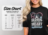 Hands That Care Heart That Prays Tee thumbnail 2