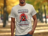 Currently Unsupervised Rooster Tee thumbnail 8