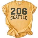 206 Seattle Washington Tee thumbnail 3