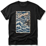 Lake Superior Storm ~ Comfort Colors Premium Tee thumbnail 1