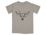 Mystic Steer Skull & Stars T-Shirt thumbnail 7