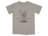 Desert Moonrise Cactus T-Shirt thumbnail 7