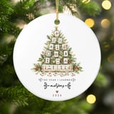Mahjong Christmas Ornament 2026 The Year I Learned Mahjong Tile Tree Holiday Keepsake Gift for Mahjong Player Game Night Group Exchange thumbnail 2
