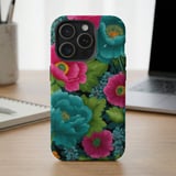 Bold Peony Bloom MagSafe® Phone Case thumbnail 2