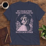 My Characters Were Supposed to Hate Each Other Softstyle Tee thumbnail 2