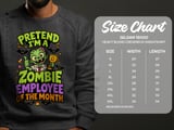 Pretend I'm A Zombie Employee Tee thumbnail 16