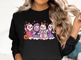 Spooky Ghost Nurse Squad Tee thumbnail 13