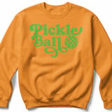 Pickleball Gildan Crewneck Sweatshirt, Pickle Ball, Court Warm Up thumbnail 9