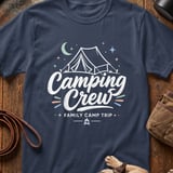 Camping Crew Family Camp Trip Tee thumbnail 6
