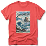 Cannon Beach Curl ~ Comfort Colors Premium Tee thumbnail 3