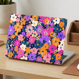 Retro Floral Meadow MacBook Case thumbnail 2