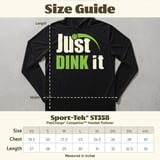 Pickleball Sport-Tek Performance Hood, Just DINK it, Lightweight Hoodie thumbnail 8